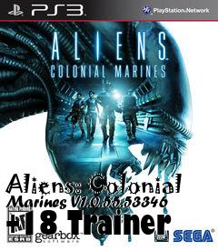 Box art for Aliens:
Colonial Marines V1.0.55.53346 +18 Trainer