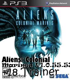 Box art for Aliens:
Colonial Marines V1.0.55.53346 +18 Trainer