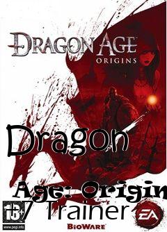 Box art for Dragon
            Age: Origins +7 Trainer