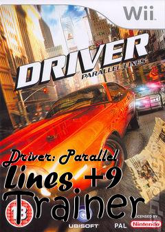 Box art for Driver:
Parallel Lines +9 Trainer