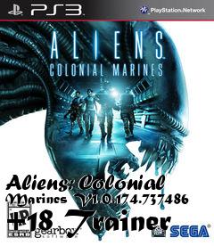 Box art for Aliens:
Colonial Marines V1.0.174.737486 +18 Trainer