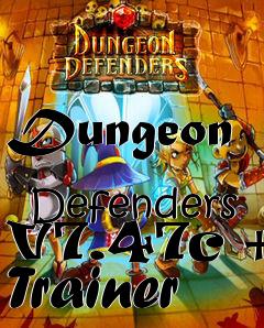 Box art for Dungeon
            Defenders V7.47c +5 Trainer