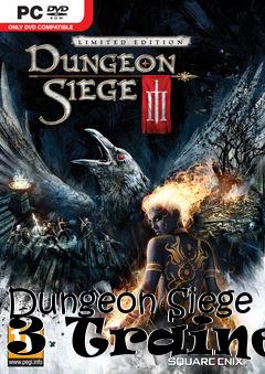 Box art for Dungeon
Siege 3 Trainer