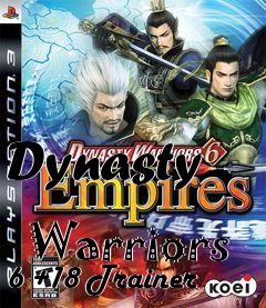 Box art for Dynasty
            Warriors 6 +18 Trainer