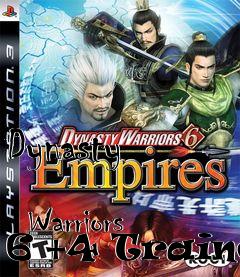 Box art for Dynasty
            Warriors 6 +4 Trainer
