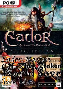 Box art for Eador:
Masters Of The Broken World Save Game Editor