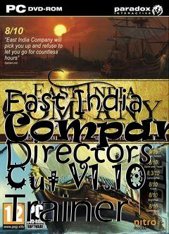 Box art for East
India Company: Directors Cut V1.10 Trainer