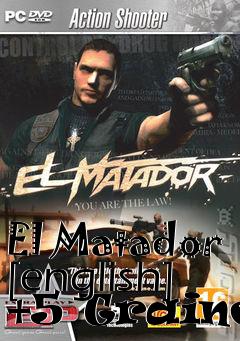 Box art for El
Matador [english] +5 Trainer