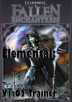 Box art for Elemental:
            Fallen Enchantress V1.02 Trainer