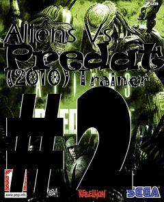 Box art for Aliens
Vs. Predator (2010) Trainer #2