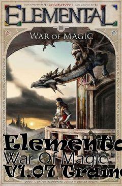 Box art for Elemental:
War Of Magic V1.07 Trainer