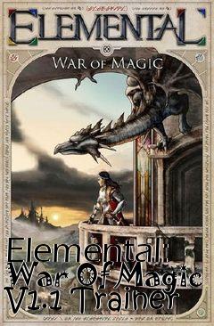 Box art for Elemental:
War Of Magic V1.1 Trainer