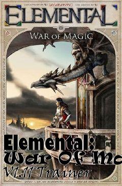 Box art for Elemental:
War Of Magic V1.11 Trainer