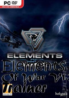 Box art for Elements
Of War V1.3 Trainer