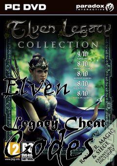 Box art for Elven
            Legacy Cheat Codes