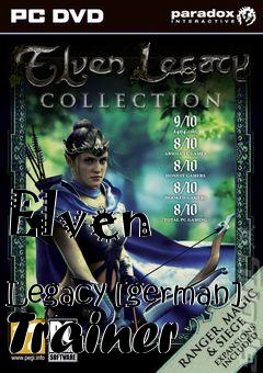 Box art for Elven
            Legacy [german] Trainer