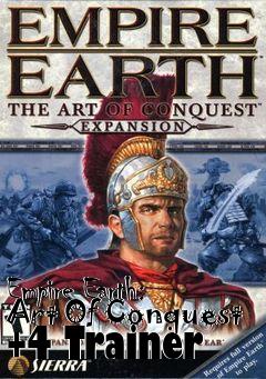 Box art for Empire
Earth: Art Of Conquest +4 Trainer