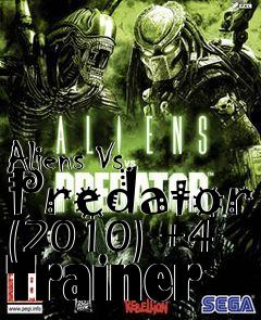 Box art for Aliens
Vs. Predator (2010) +4 Trainer