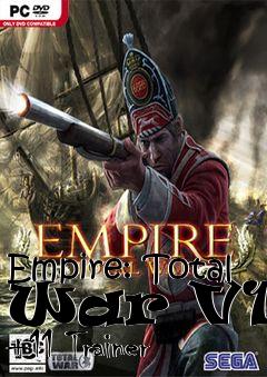 Box art for Empire:
Total War V1.2 +11 Trainer