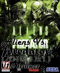 Box art for Aliens
Vs. Predator (2010) Dx11 V1.6 Trainer