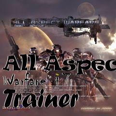 Box art for All
Aspect Warfare +7 Trainer