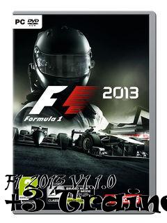 Box art for F1
2013 V1.1.0 +3 Trainer