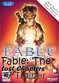 Box art for Fable:
The Lost Chapters +7 Trainer