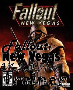 Box art for Fallout:
New Vegas V1.2.0.314 Trainer