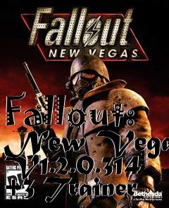Box art for Fallout:
New Vegas V1.2.0.314 +3 Trainer