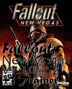 Box art for Fallout:
New Vegas V1.3.0.452 +3 Trainer
