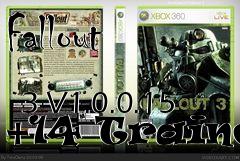 Box art for Fallout
            3 V1.0.0.15 +14 Trainer