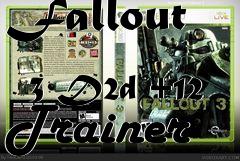 Box art for Fallout
            3 D2d +12 Trainer