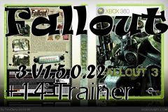 Box art for Fallout
            3 V1.5.0.22 +14 Trainer