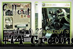 Box art for Fallout
            3 V1.5.0.22 +14 Trainer