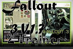 Box art for Fallout
            3 V1.7 +2 Trainer