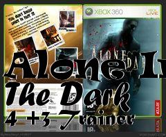 Box art for Alone In The Dark 4 +3 Trainer