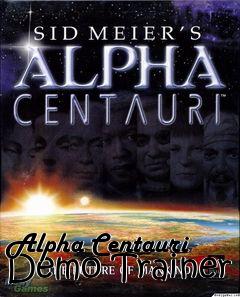 Box art for Alpha Centauri Demo Trainer