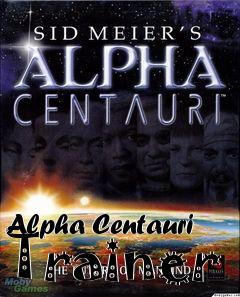 Box art for Alpha Centauri Trainer