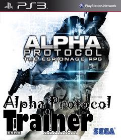 Box art for Alpha
Protocol Trainer