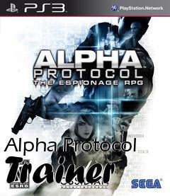 Box art for Alpha
Protocol Trainer