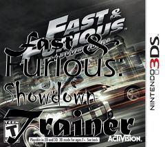 Box art for Fast
& Furious: Showdown Trainer