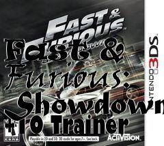 Box art for Fast
& Furious: Showdown +10 Trainer