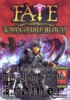 Box art for Fate:
Undiscovered Realms +9 Trainer