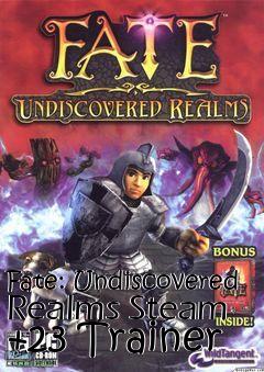 Box art for Fate:
Undiscovered Realms Steam +23 Trainer