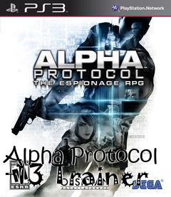 Box art for Alpha
Protocol +13 Trainer