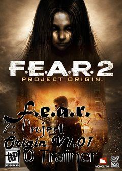 Box art for F.e.a.r.
2: Project Origin V1.01 +10 Trainer