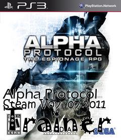 Box art for Alpha
Protocol Steam V07..07.2011 Trainer