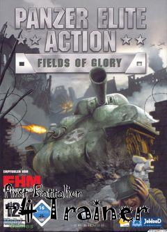 Box art for First
Battalion +4 Trainer