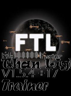 Box art for Ftl:
						Faster Than Light V1.5.4 +17 Trainer