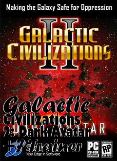 Box art for Galactic
Civilizations 2: Dark Avatar +7 Trainer